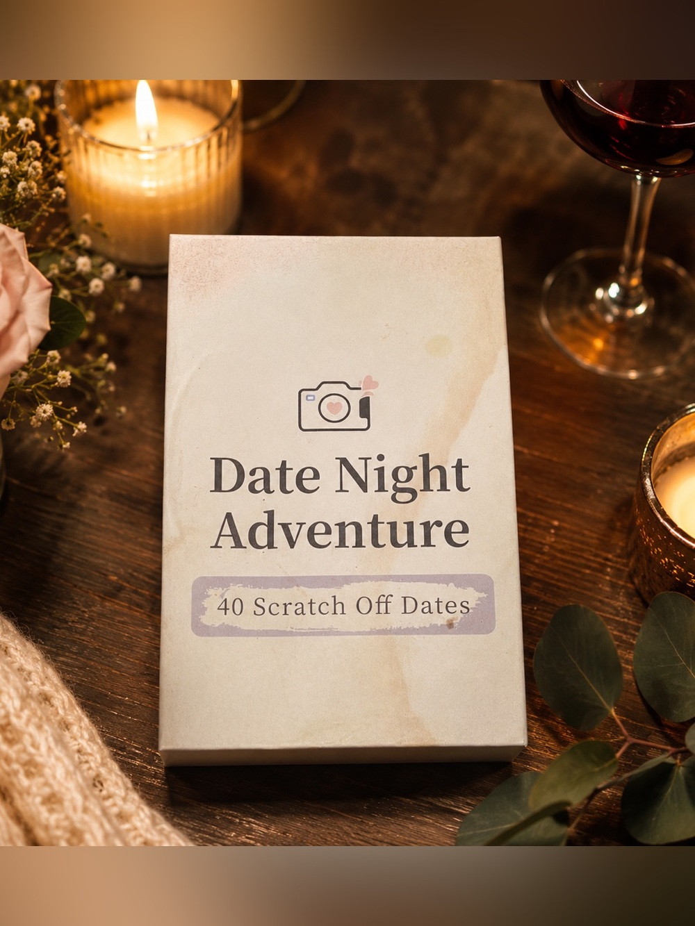 Date Night Adventure Scratch Off Cards